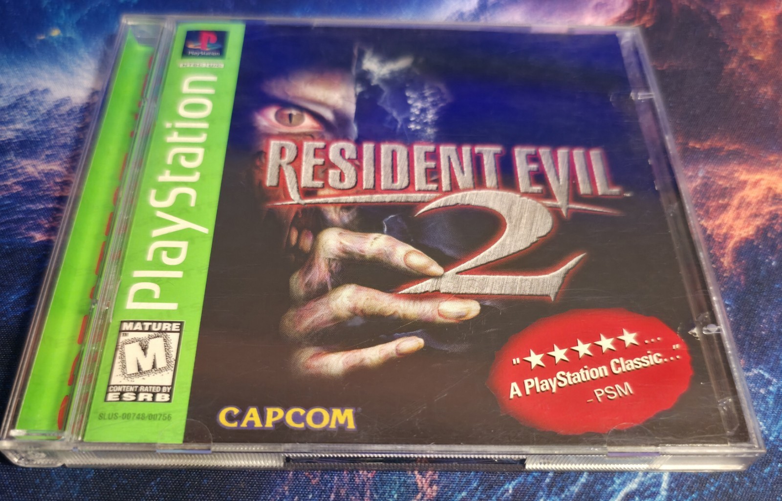 Resident Evil 2 PlayStation 1 Capcom Greatest Video Game Complete Set