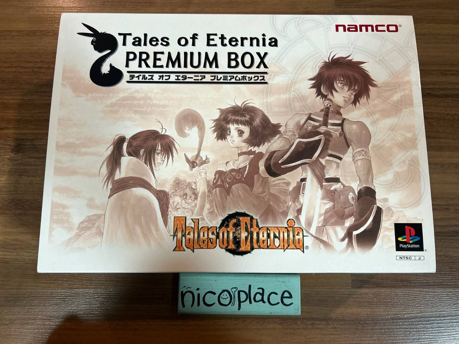 Tales of Eternia Premium Box PS1 PlayStation 1 Game Soft U.S Tax Included Japan