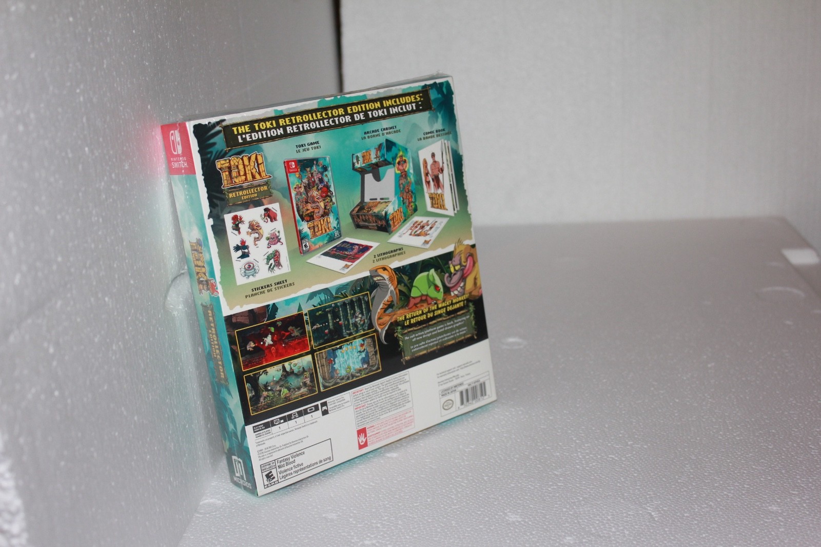 TOKIi Retrocollector Edition Nintendo Switch NEW SEALED GameStop