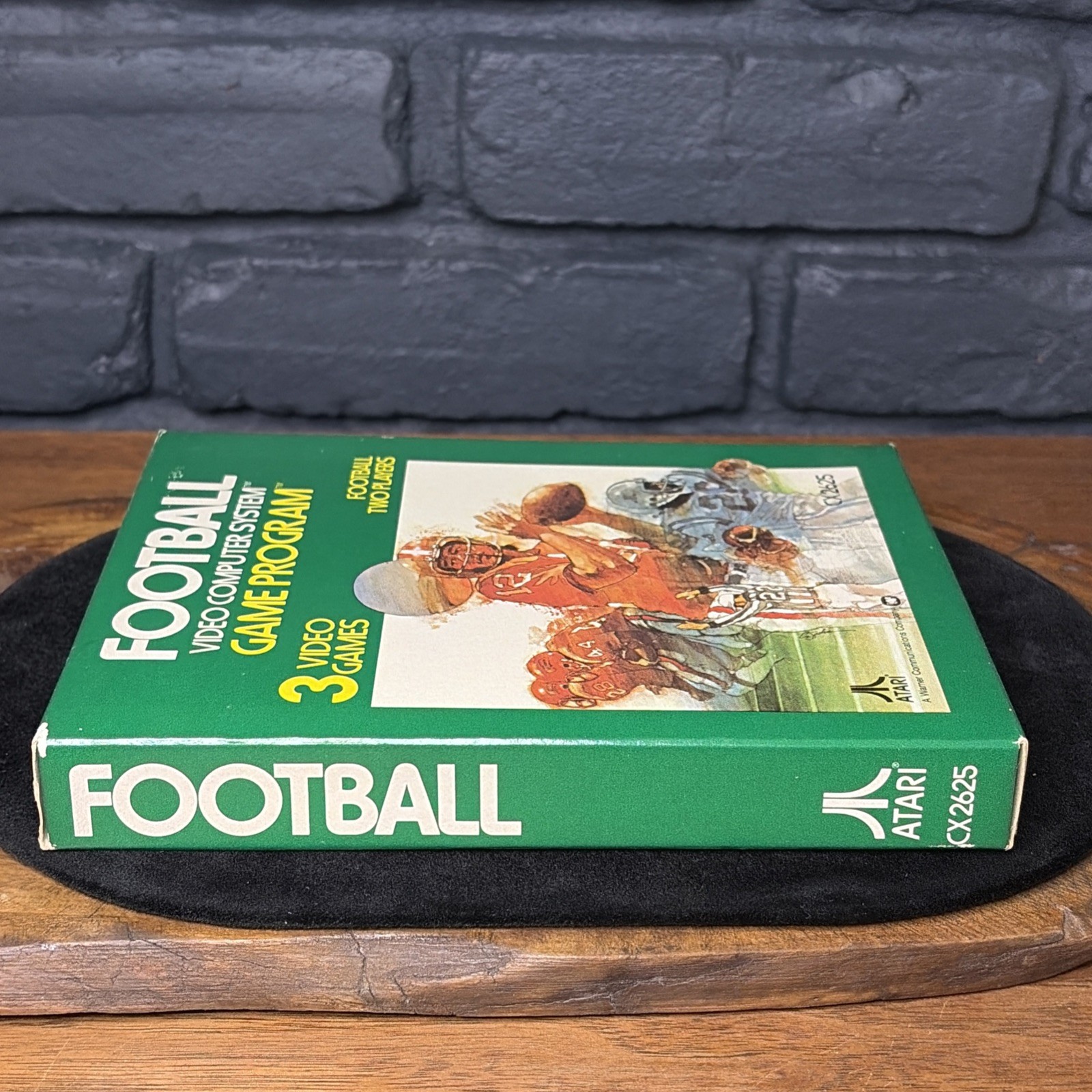 NICE NOS Atari VCS 2600 Game Complete in Box 1978 Sealed FOOTBALL CX2625