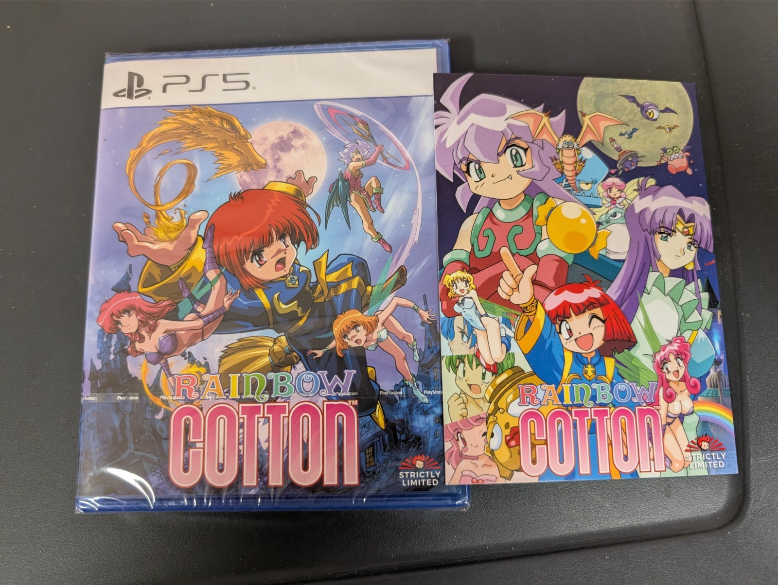 Rainbow Cotton + Art Card – Playstation 5 – Strictly Limited Games – Brand New