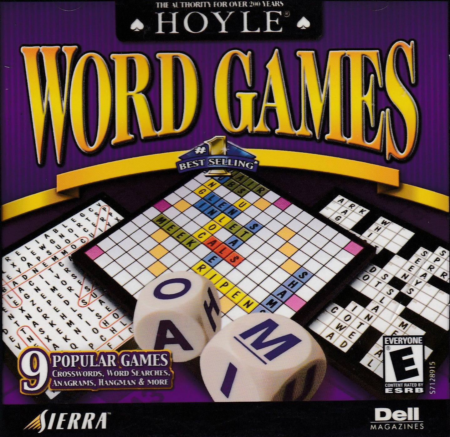 HOYLE WORD GAMES 2001 SIERRA +1Clk Windows 11 10 8 7 Vista XP Install