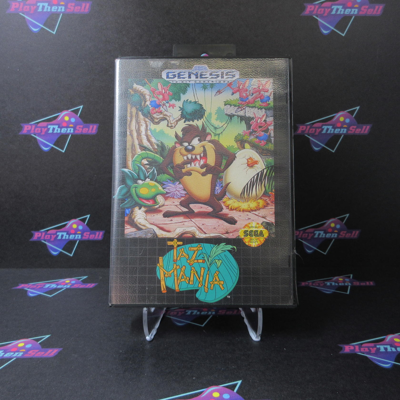 TazMania – Sega Genesis Boxed Complete CIB – (See Pics)