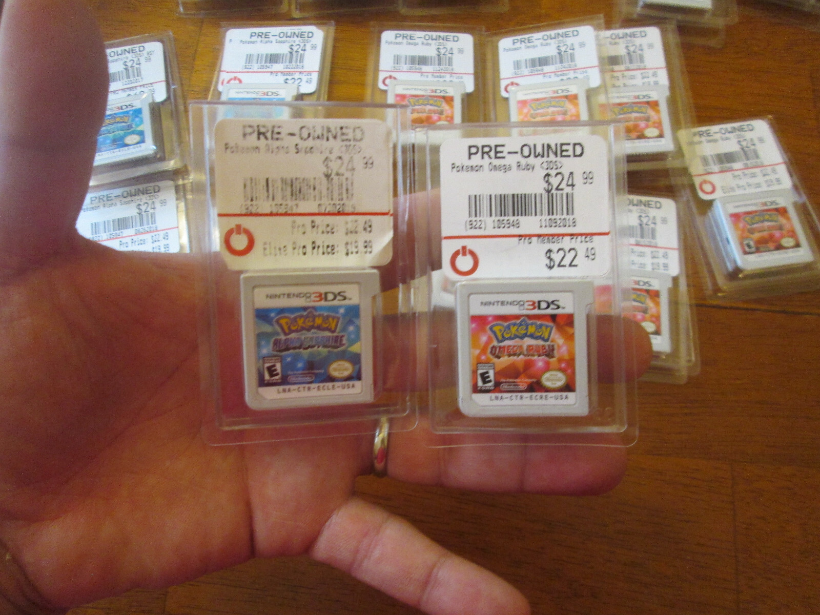 Pokemon: Alpha Sapphire & Omega Ruby Nintendo 3DS LOT AUTHENTIC ONLY CARTRIDGE