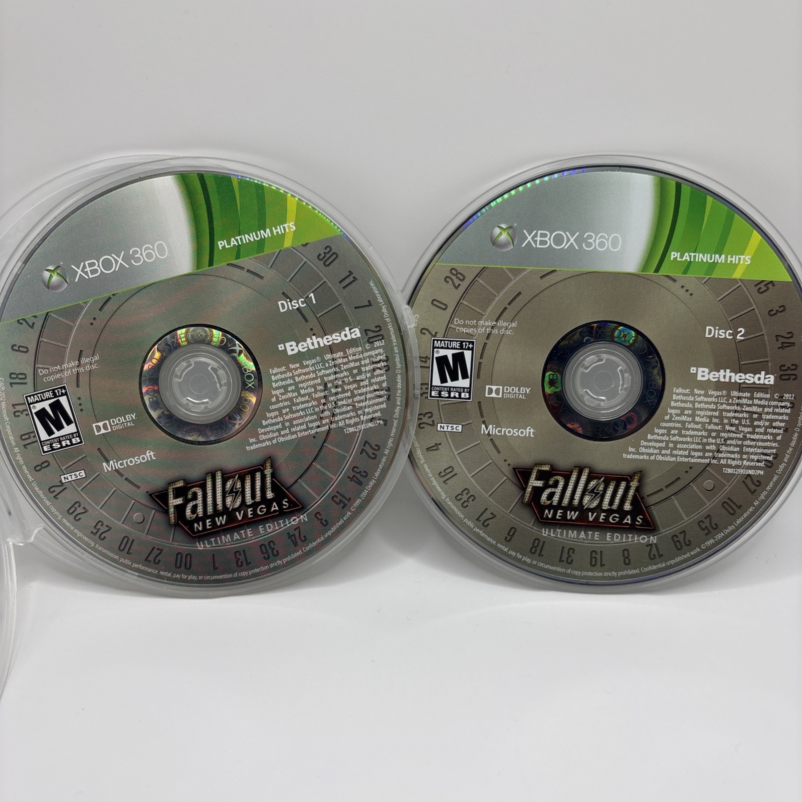 Fallout: New Vegas – Ultimate Edition (Xbox 360) Discs Only