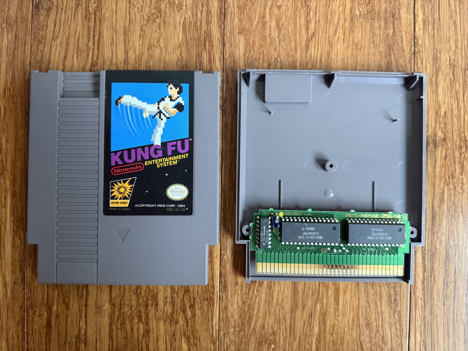 Kung Fu Nintendo NES • 1985 • Authentic • Cleaned & Tested • Cart Only