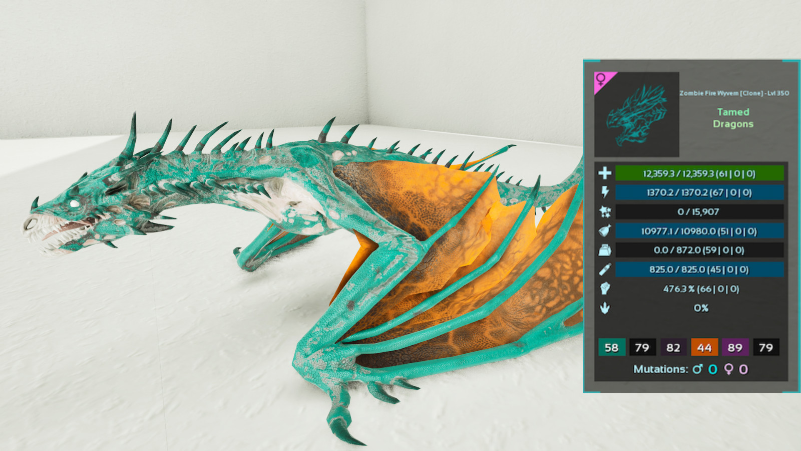 🔥ARK Survival Ascended OFFICIAL PVE – ZOMBIE WYVERN
