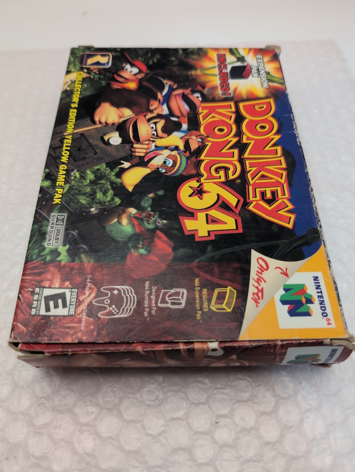 Donkey Kong 64 (Nintendo 64) Complete CIB Collector’s Edition + Expansion Pak