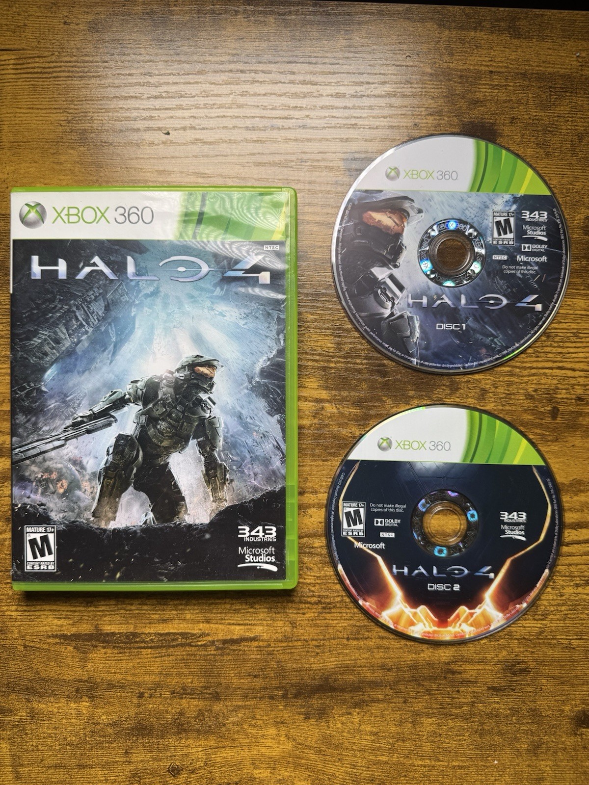 Microsoft Studios Halo 4 – Xbox 360 NTSC-U/C M 2012 Shooter Multiplayer 2-Disc