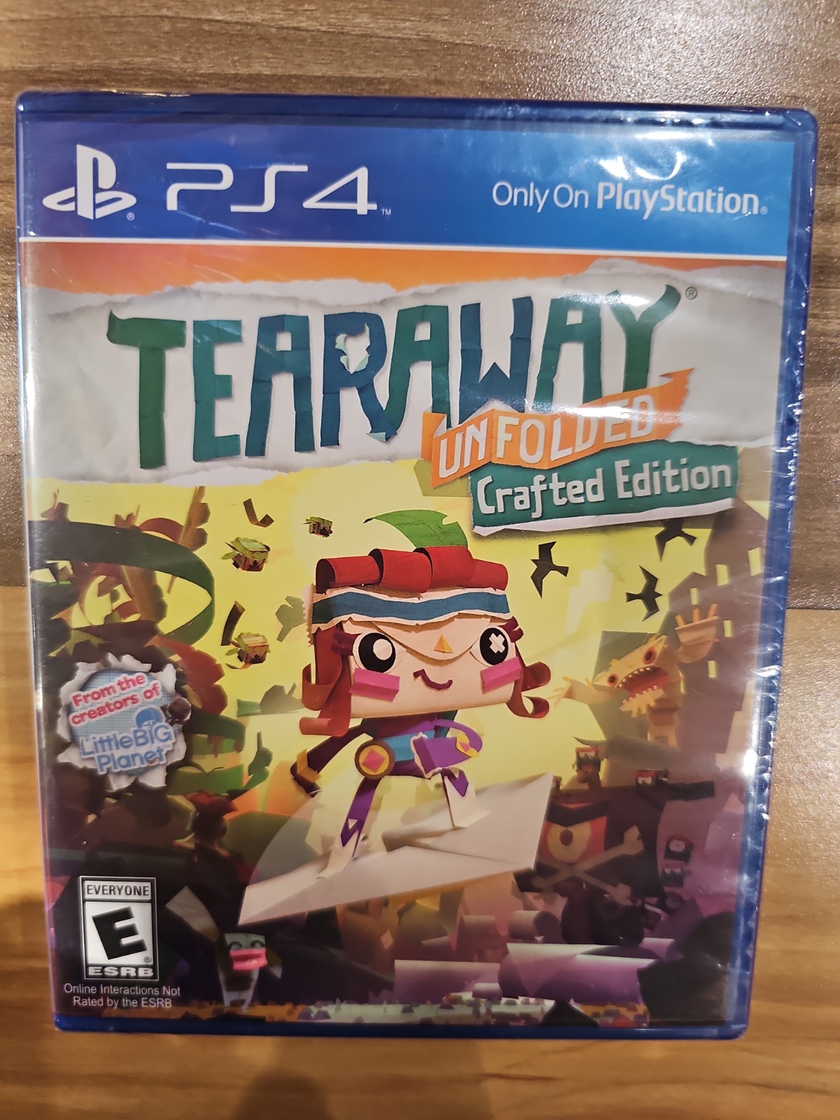 TearAway Unfolded Crafted Edition (PlayStation 4) BRAND NEW SEALED
