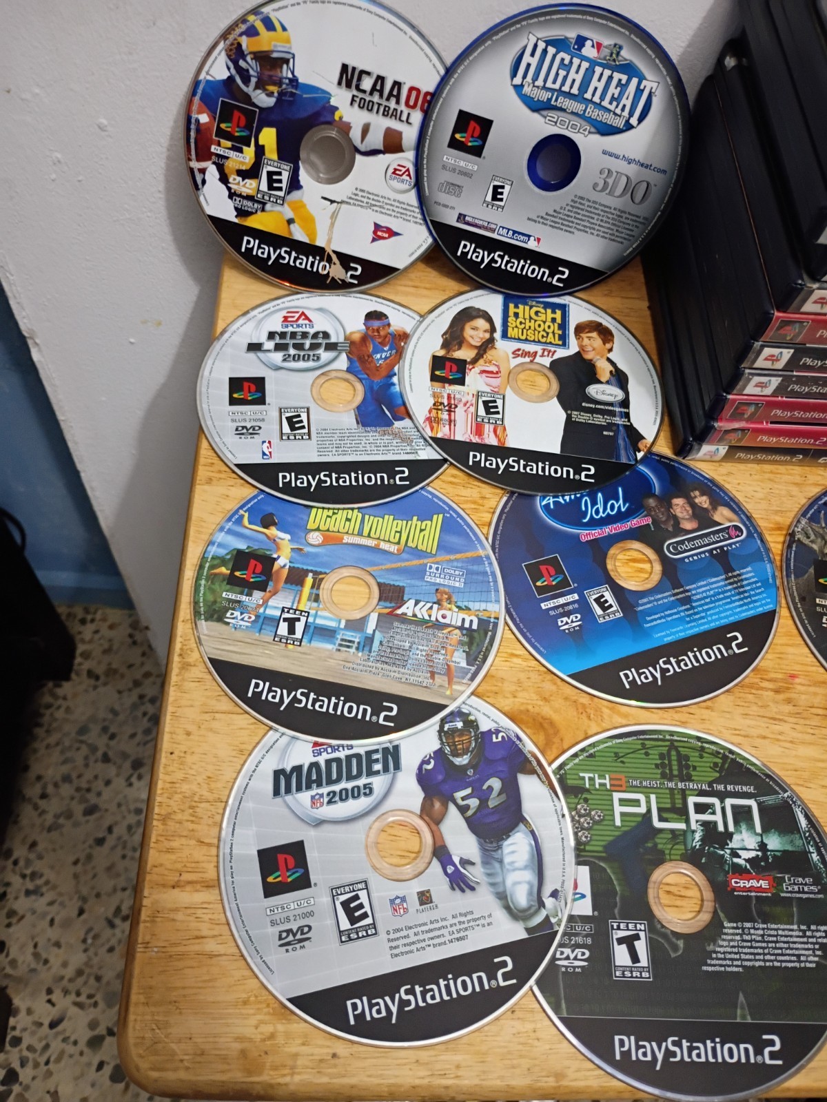 Ps2 Mix Games Lot (Read Description Before Buying)