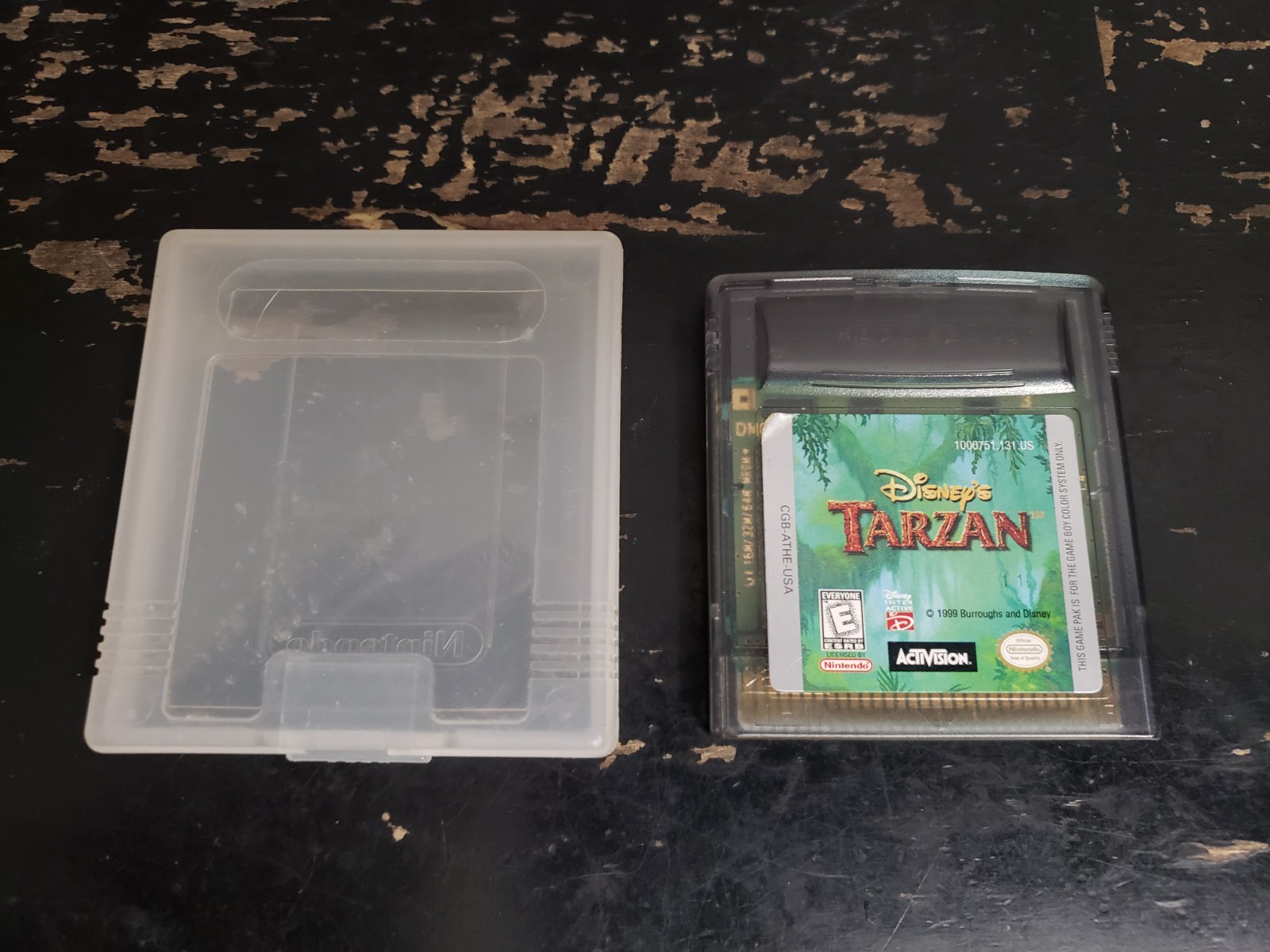 Disney’s Tarzan Nintendo Game Boy Color Activision E Everyone With Case