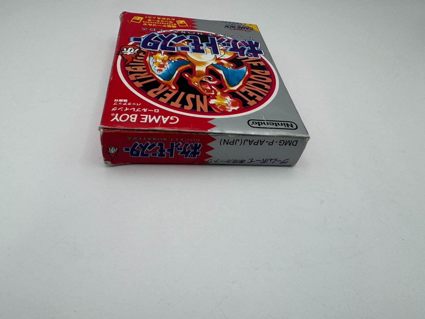 Pocket Monster Red Version Game Boy w/ Box Manual Map Japan Tested 15+