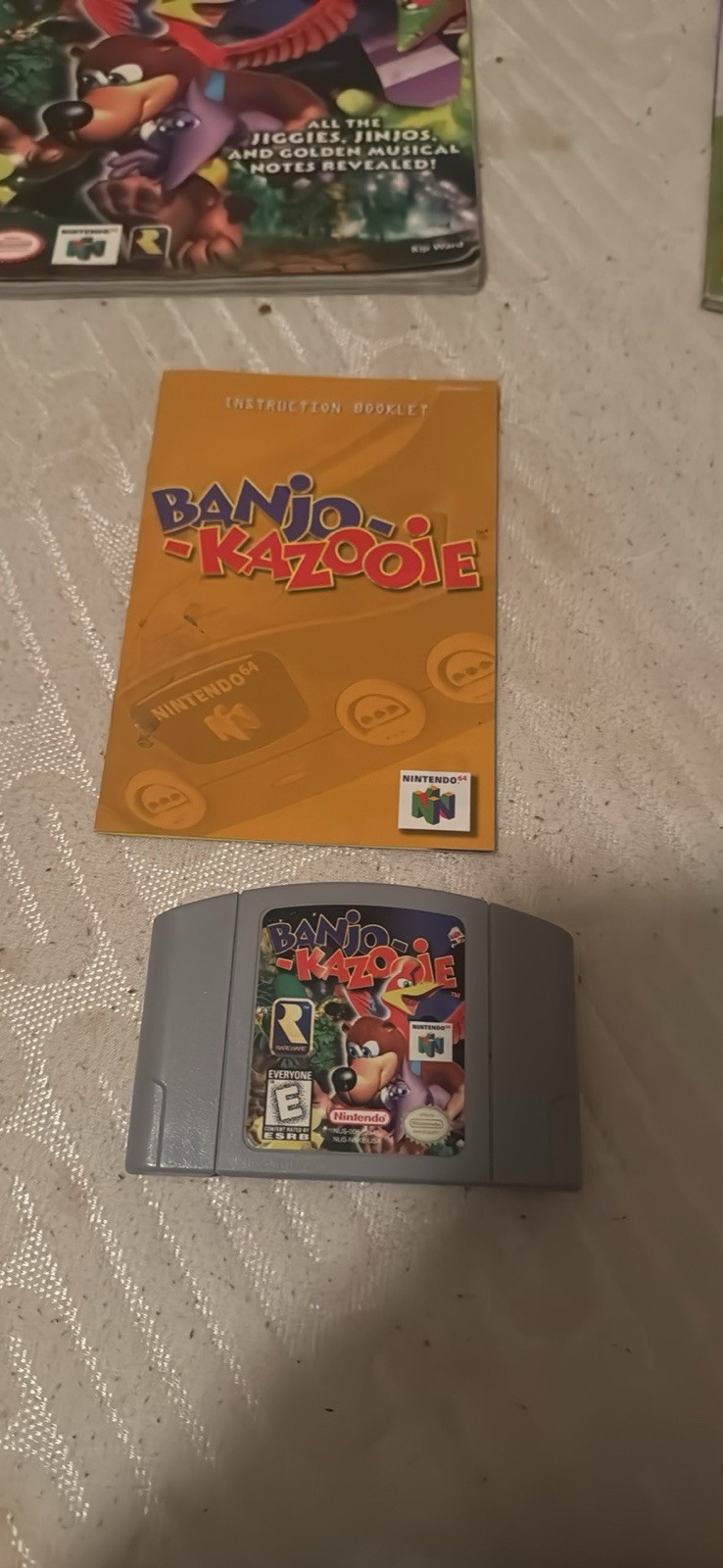 Banjo & Kazooie Games And Manuel’s And Guides For The Games Bundle