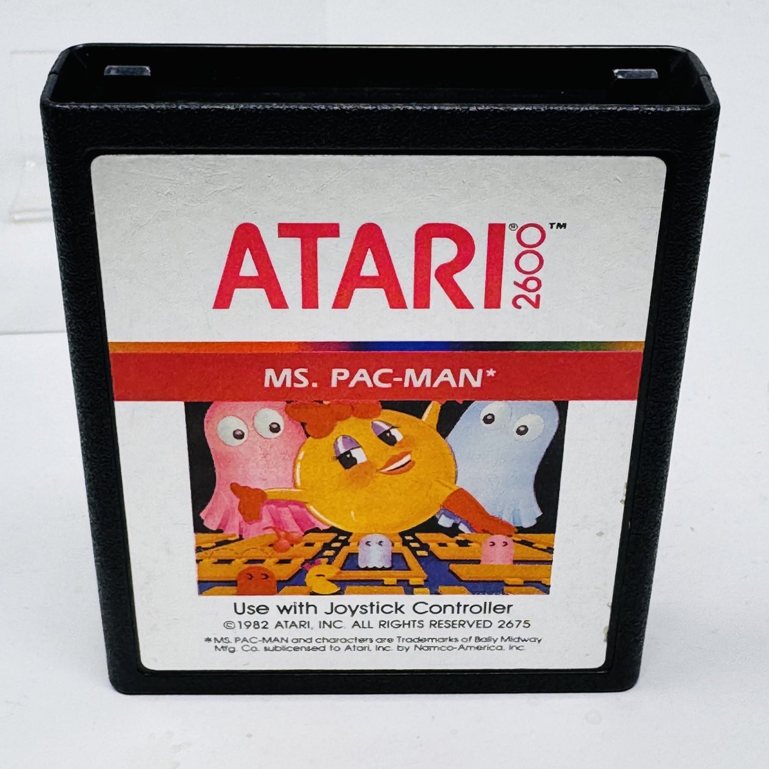 MS. PAC-MAN ATARI 2600 Video Game Arcade Classic Maze