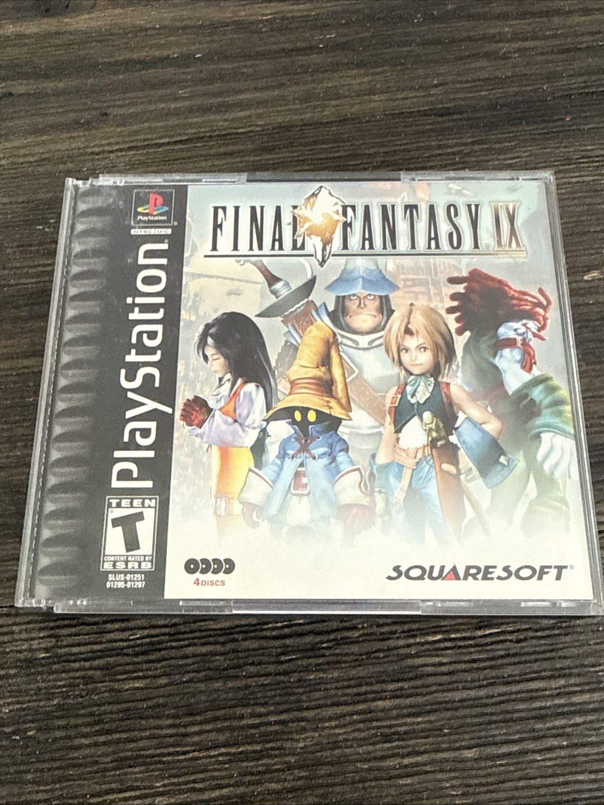 Final Fantasy IX (Sony PlayStation 1 PS1, 2000) Black Label – Great Condition