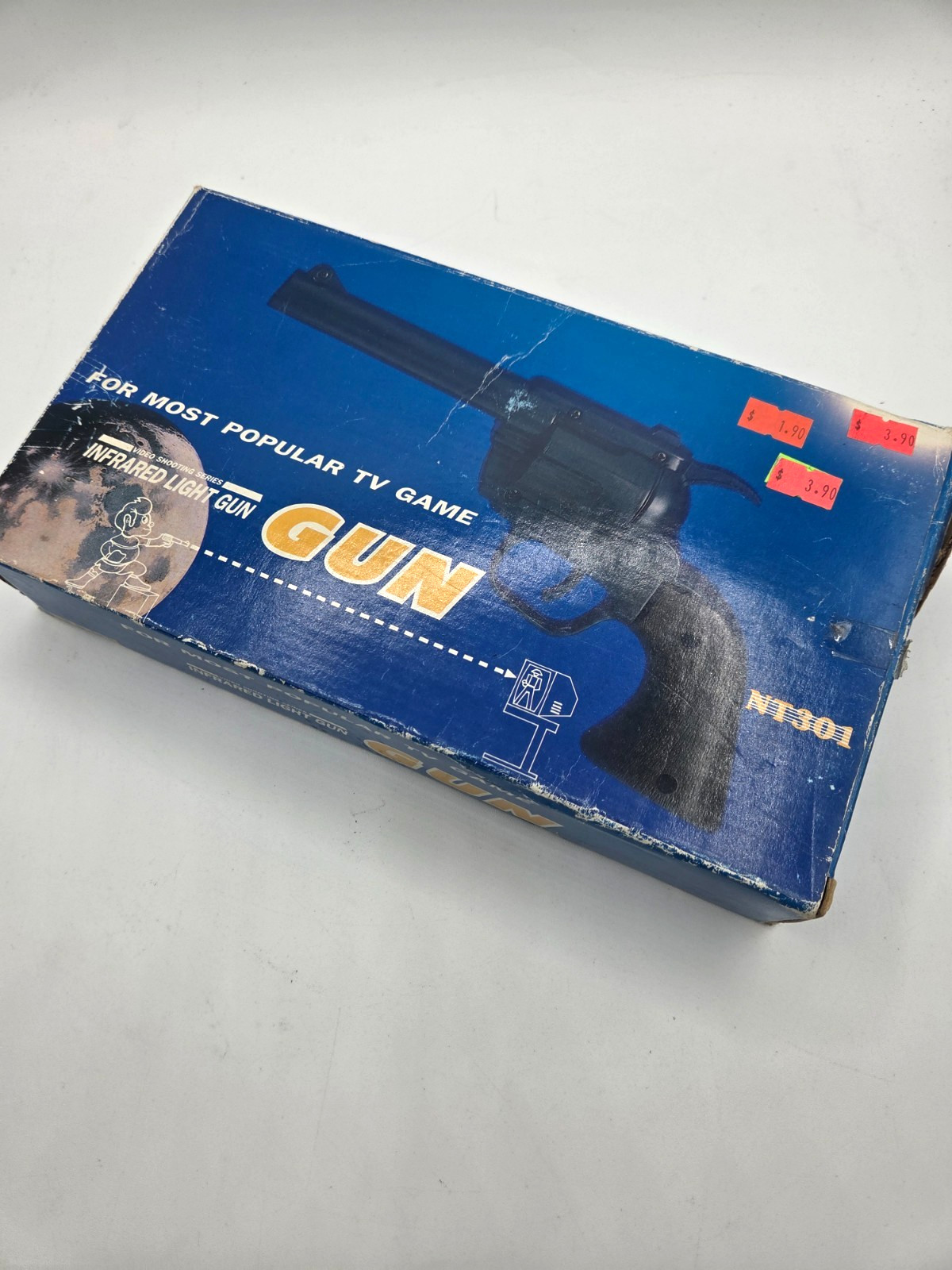 RARE VTG Video Shooting Series Infrared Light Gun NT301 (Nintendo/Famicon?) READ