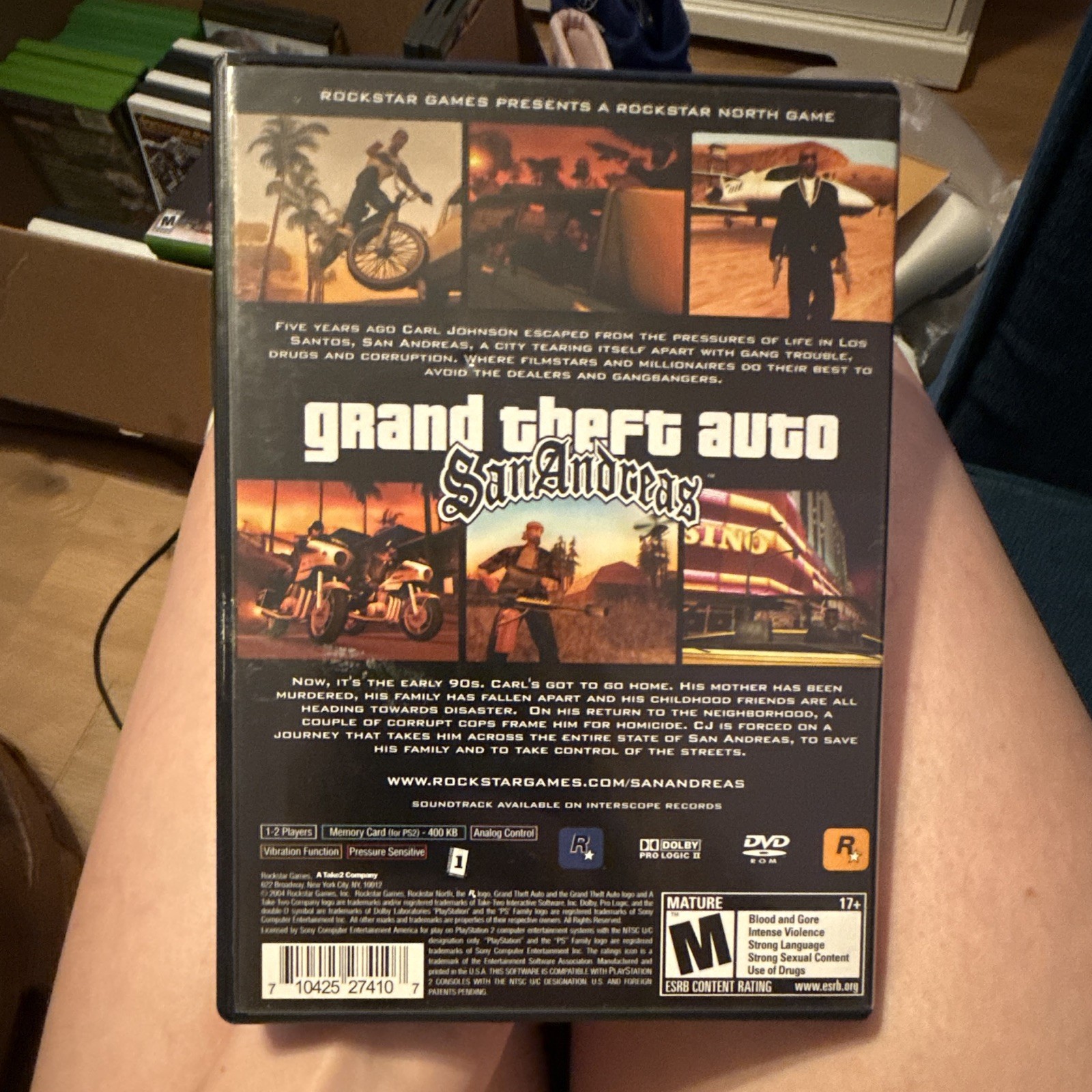 Rockstar Games Grand Theft Auto: San Andreas Sony PlayStation 2