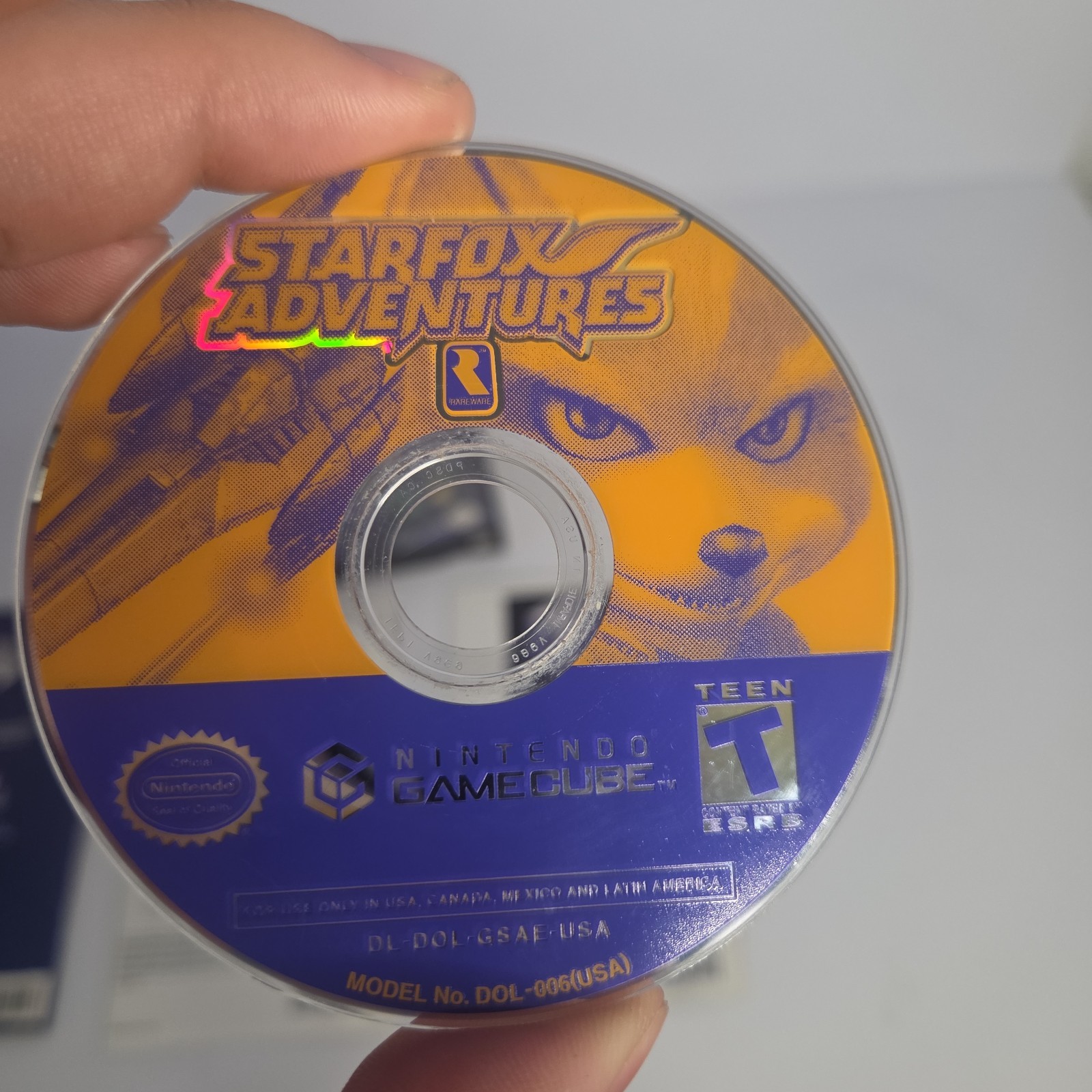 Nintendo Star Fox Adventures GameCube Complete w/ Manual 2002