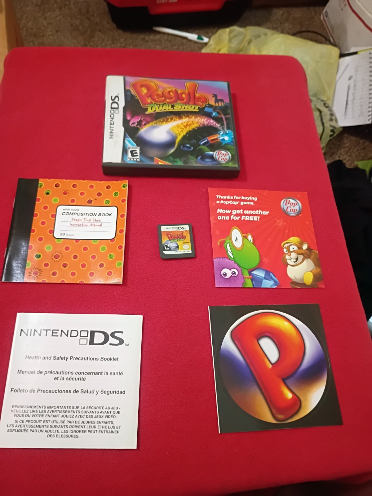 Peggle Dual Shot (Nintendo DS, 2009) Complete CIB Authentic And Tested