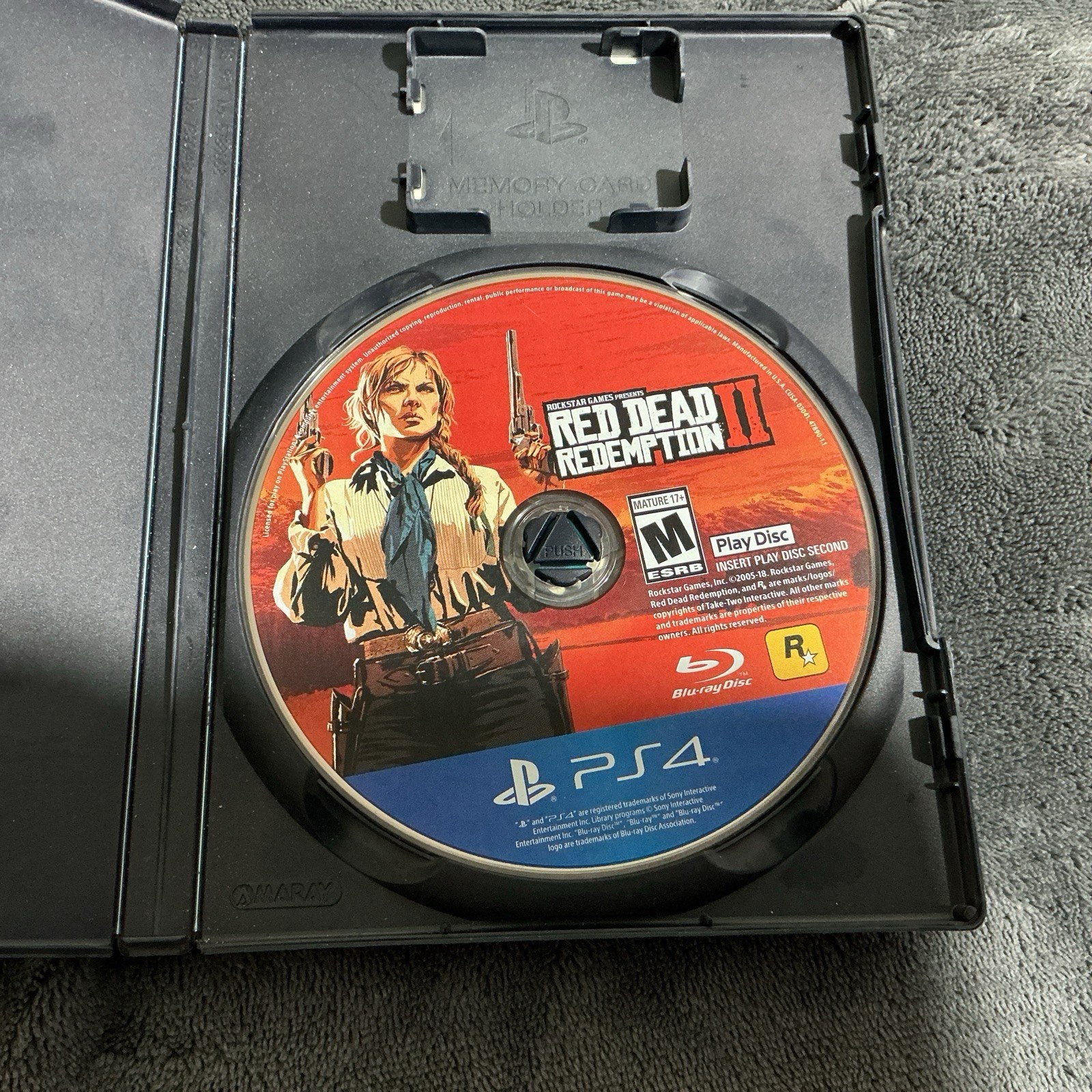 Playstation 4 – Red Dead Redemption II Play Disc Only