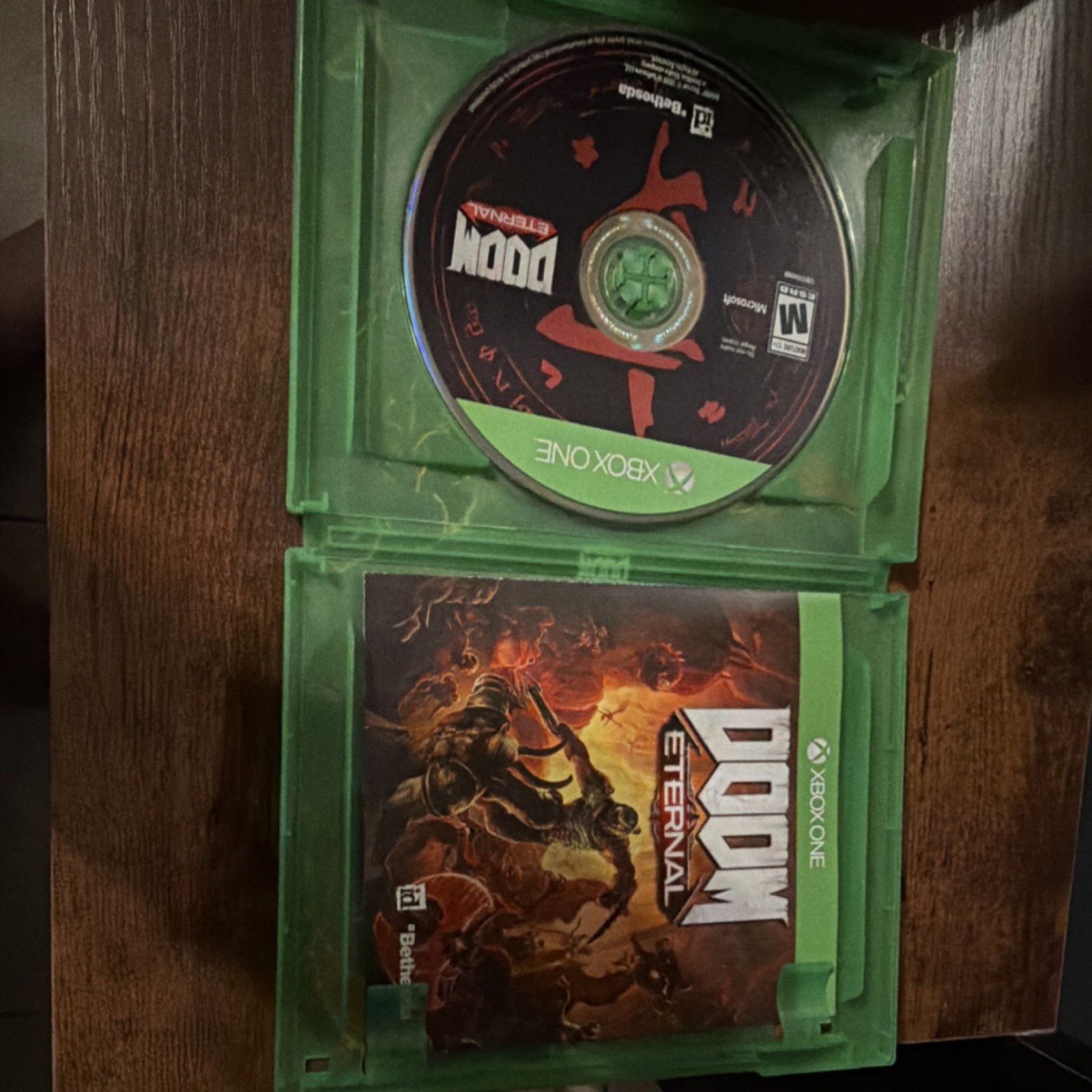 Bethesda DOOM Eternal Xbox One Shooter Action Adventure M Xbox One X Enhanced