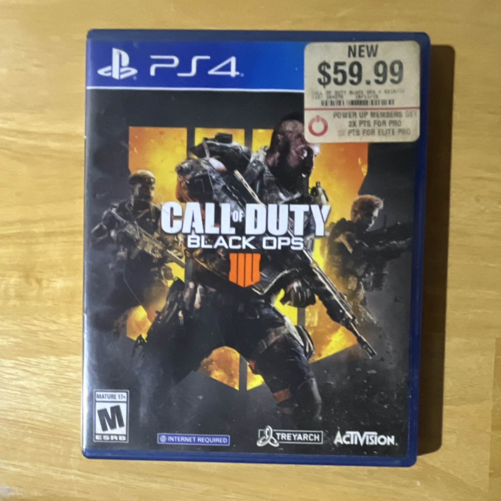 Activision Call of Duty Black Ops 4 Shooter PS4 Battle Royale Zombies NTSC-U/C