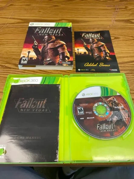 Fallout: New Vegas 2012 Microsoft Xbox 360 *COMES WITH MANUAL & SLEEVE*
