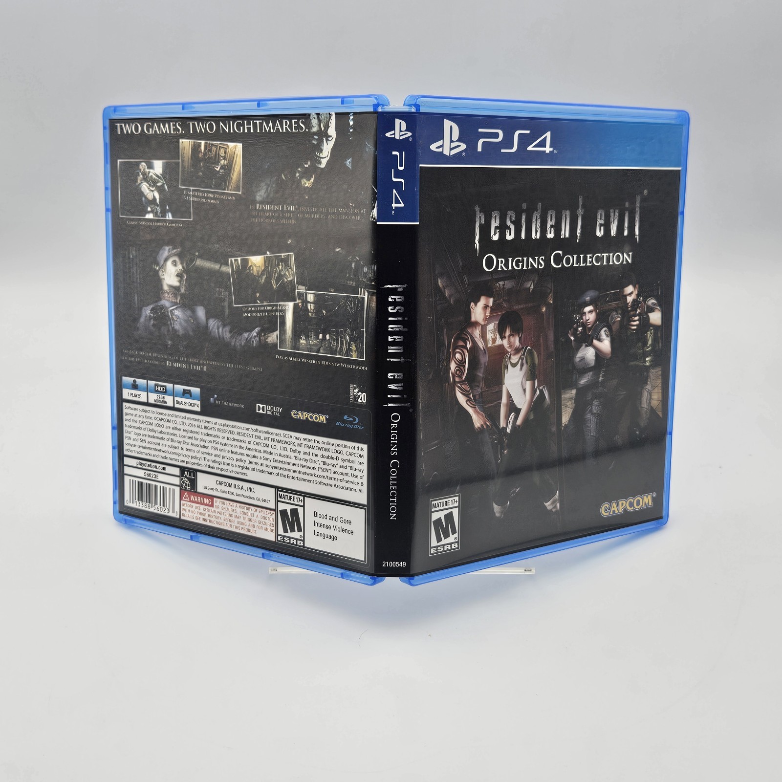 Resident Evil Origins Collection PS4 PlayStation 4 Complete Refurbished Excellen