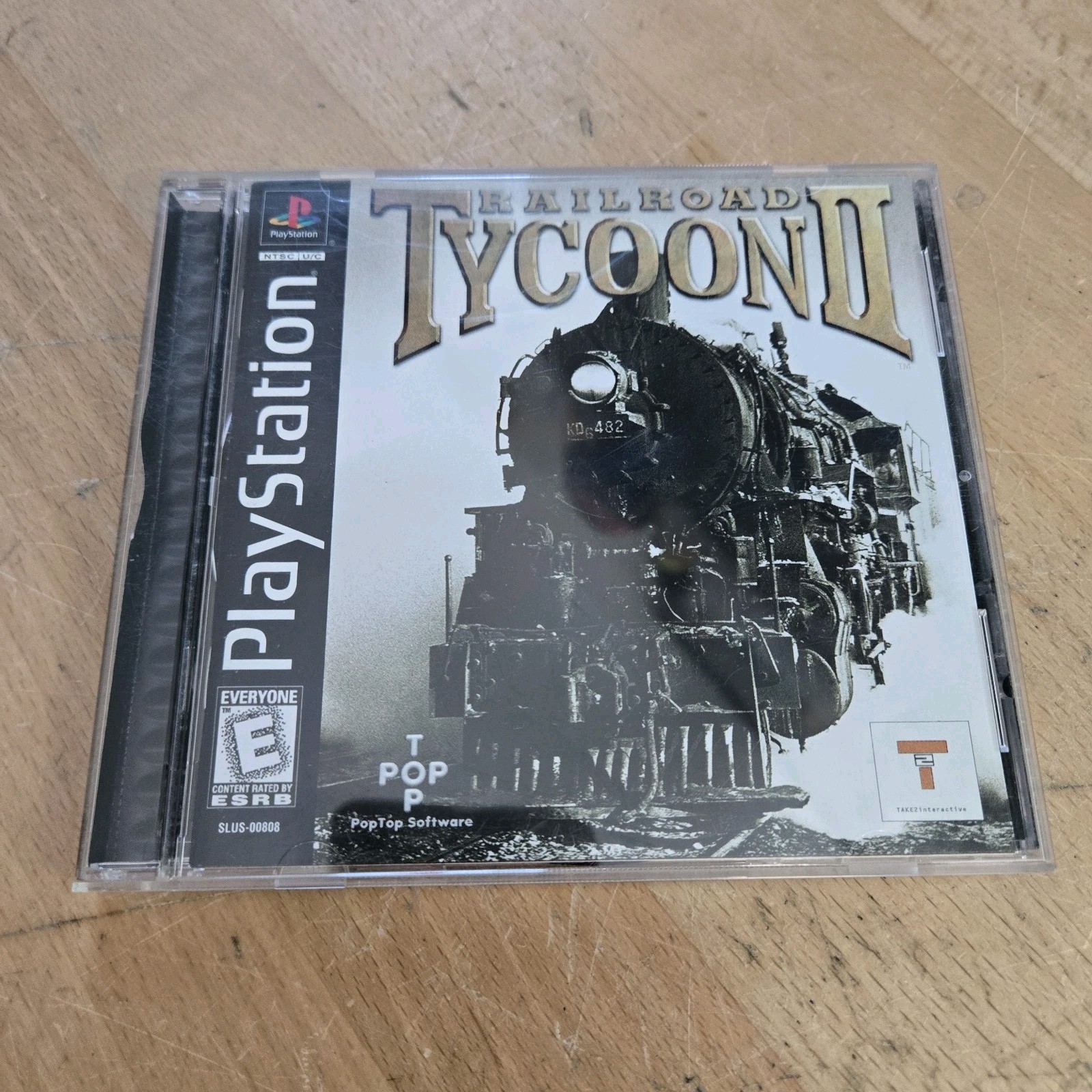 Railroad Tycoon II Sony PlayStation 1 2000 CIB Complete Video Game Tested PS1