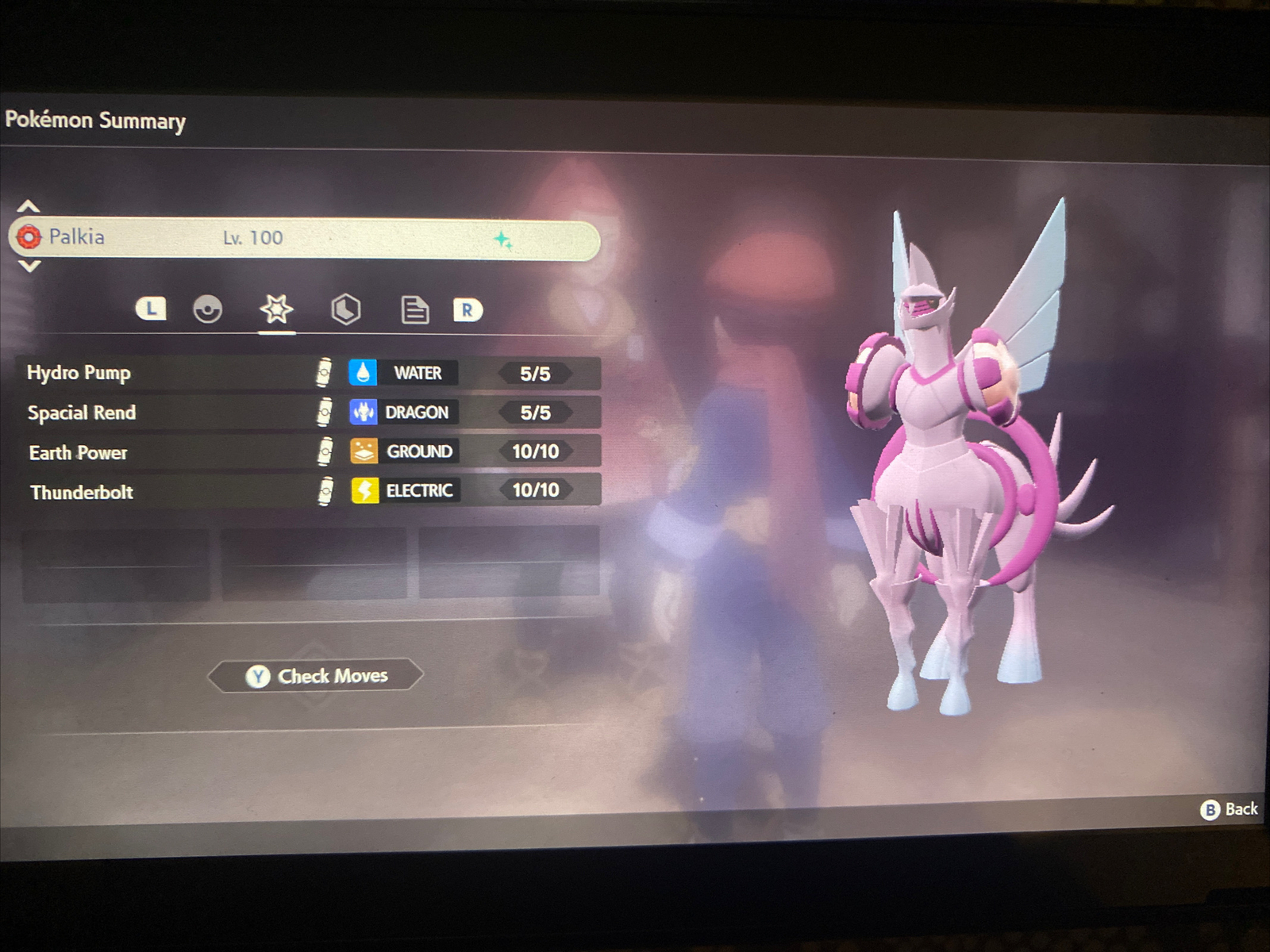 Pokemon Legends Arceus Shiny Palkia (Origin) Max Effort Fast Delivery