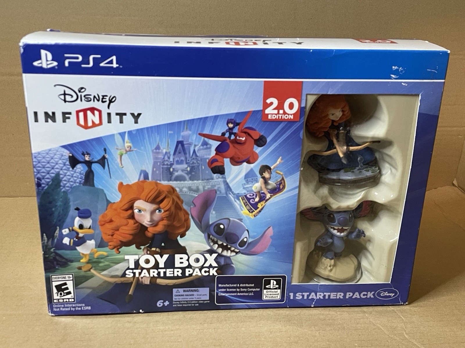 Disney Infinity 2.0 Toy Box Starter Pack PS4 Merida Stitch