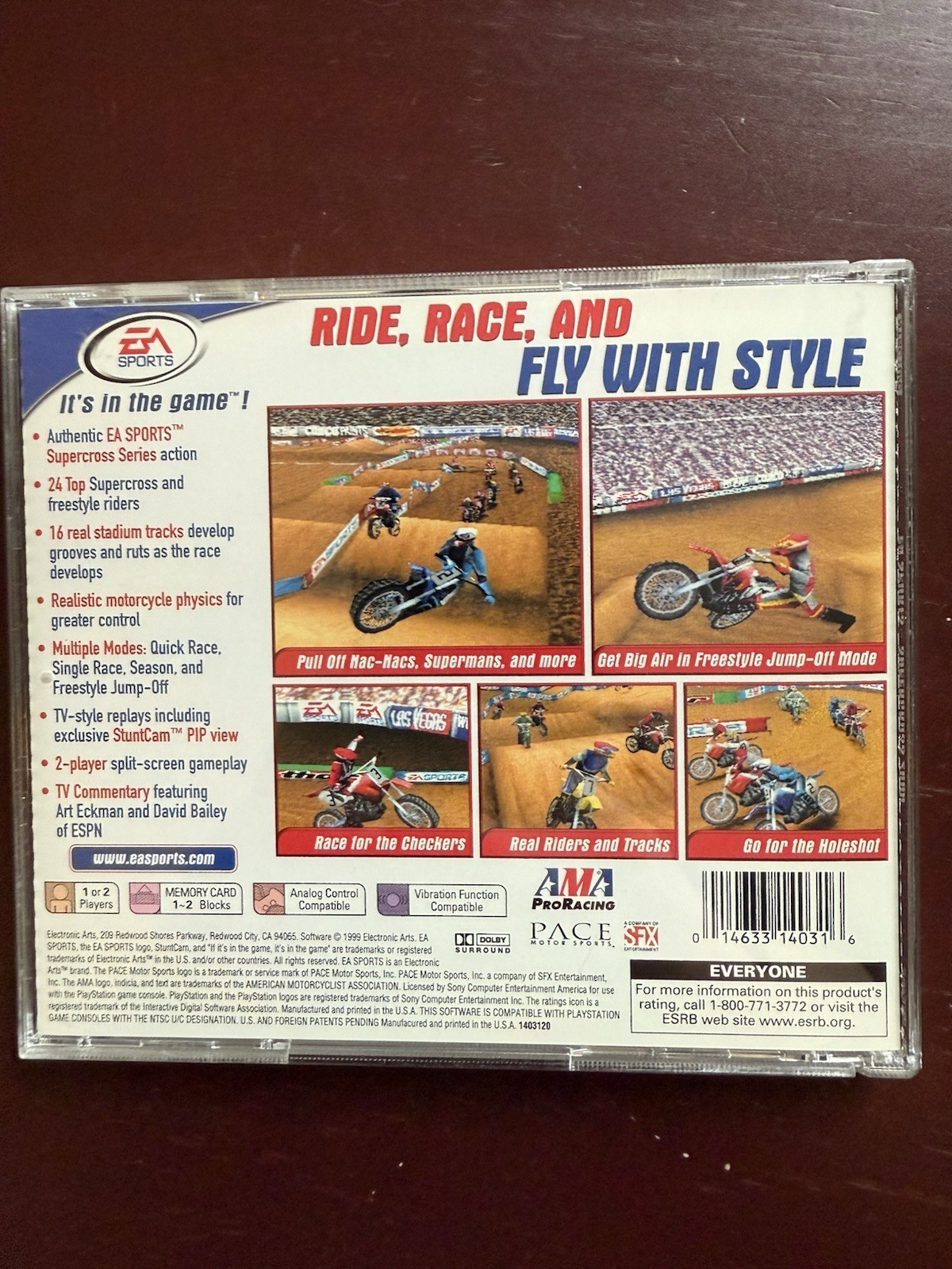 CIB ~ Supercross 2000, EA Sports