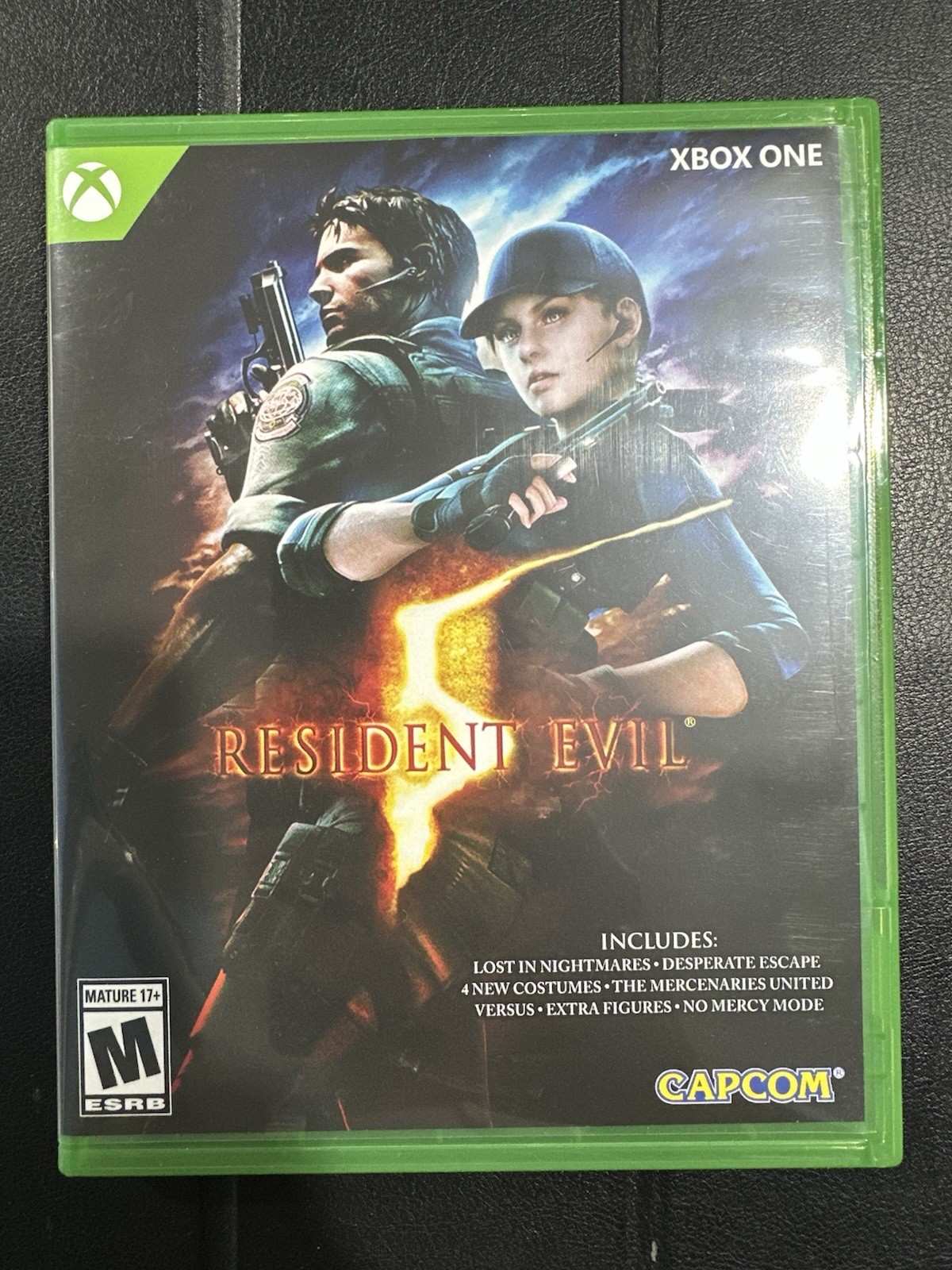 Resident Evil 5 (Microsoft Xbox One, 2016) Complete CIB