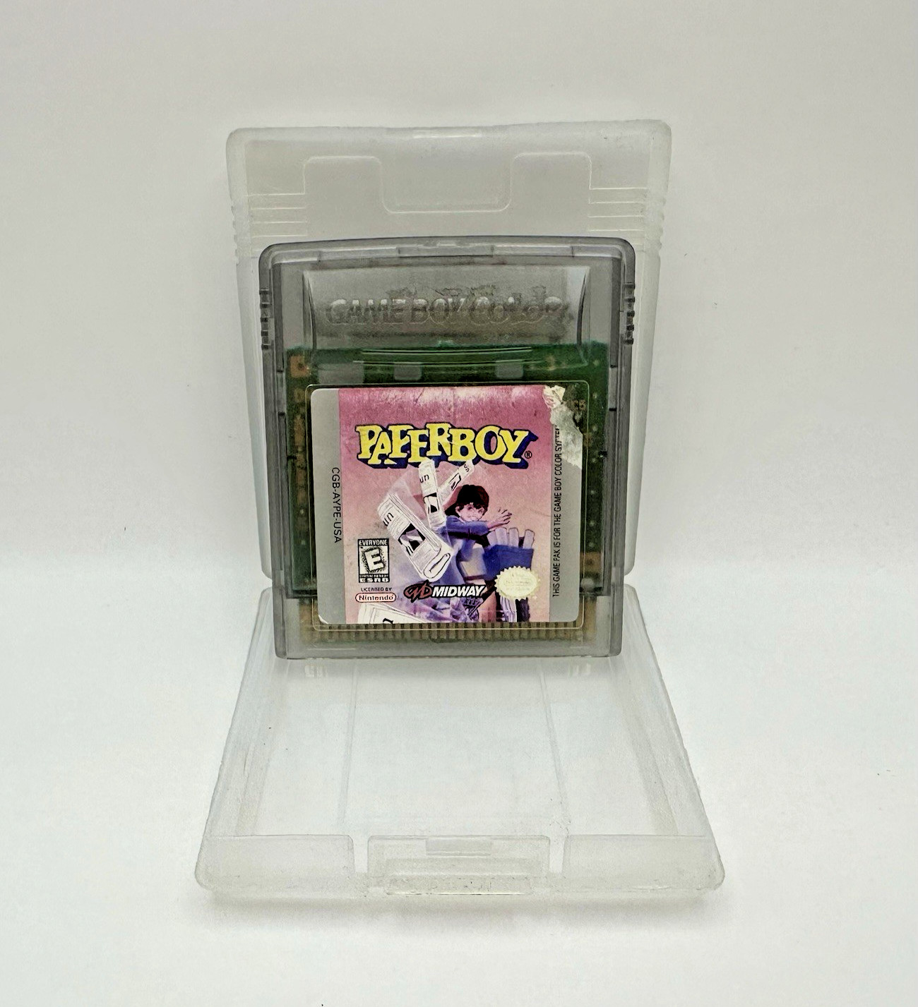 Paperboy Nintendo Game Boy Color Game Cartridge MIDWAY w/ Case