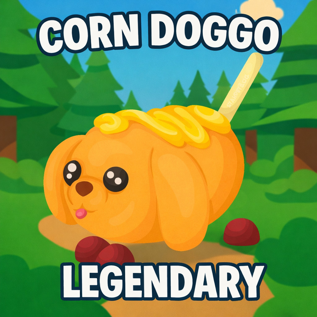 CORN DOGGO (CHEAP) ADOPT A PET FROM ME – CHEAPEST ON EBAY