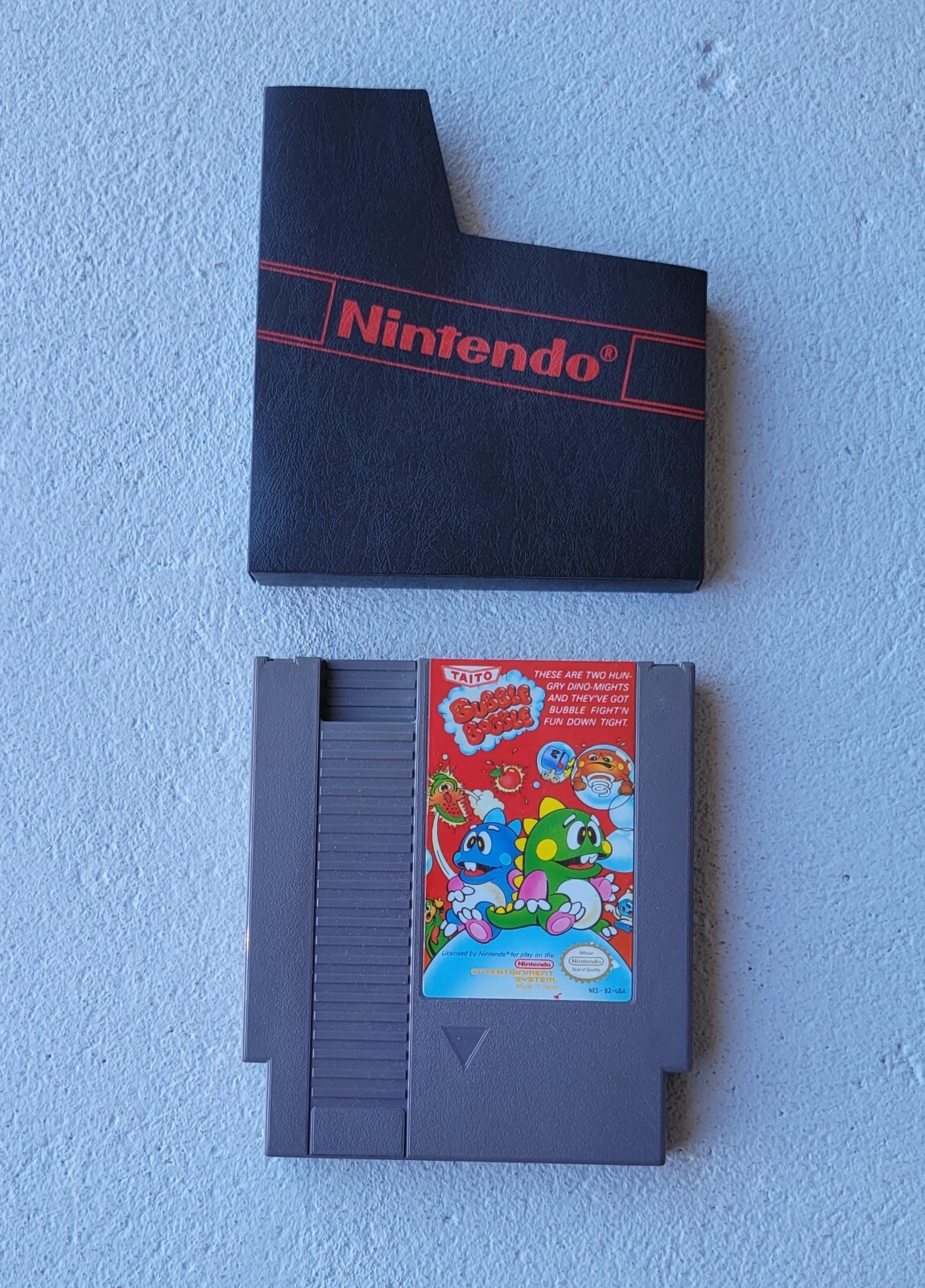 Bubble Bobble (Nintendo NES, 1988) Video Game, W/Sleeve, Pre-owned Tested.