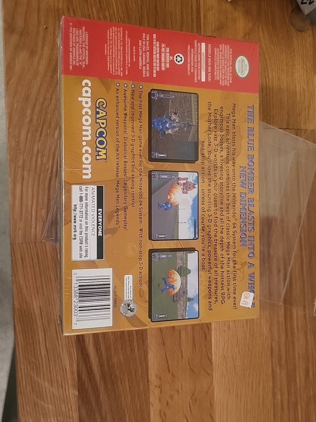 Mega Man 64 N64 NEW SEALED