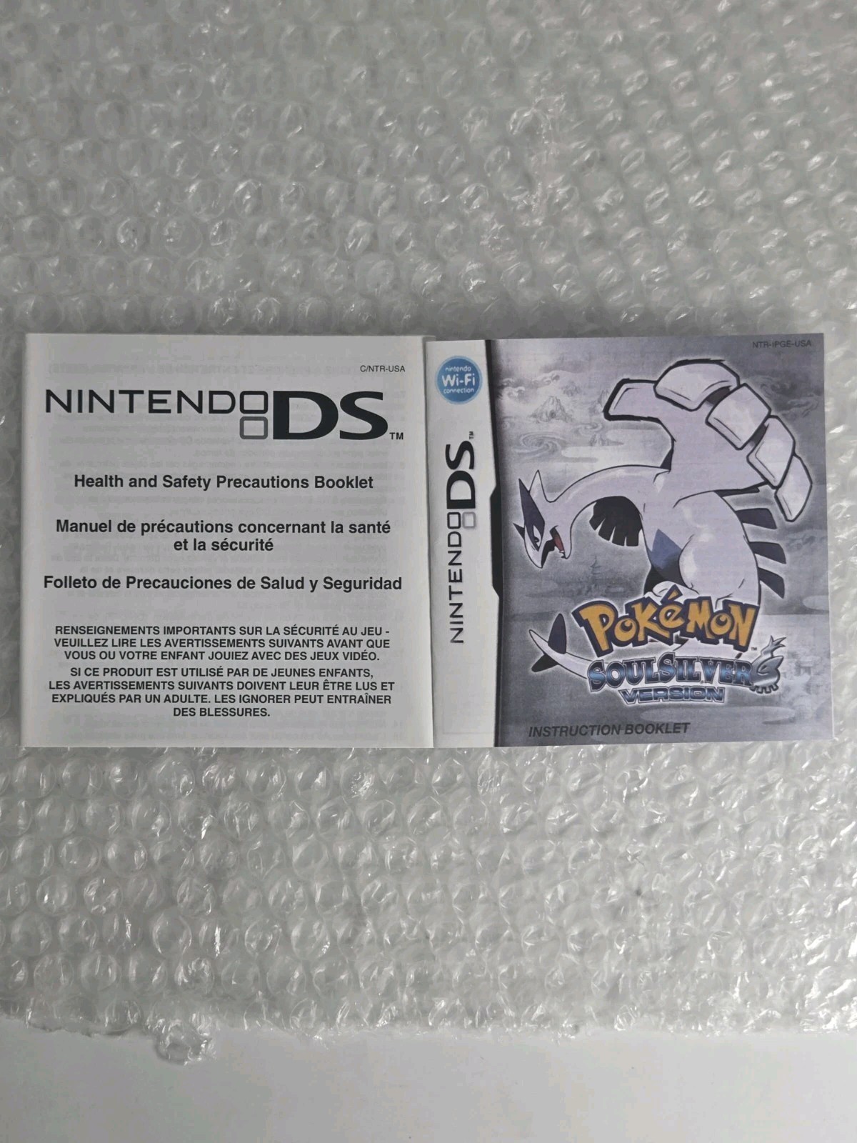Pokemon: SoulSilver Version Nintendo DS 3DS Complete In Box CIB Tested Authentic