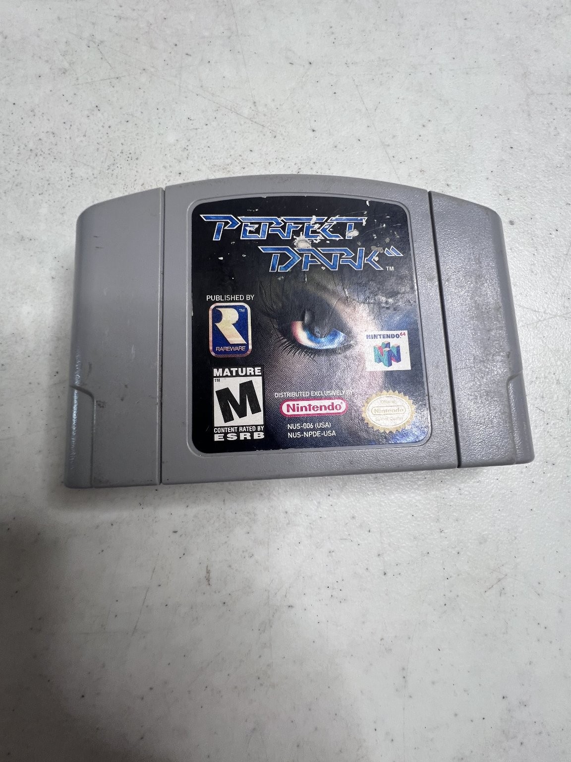 Perfect Dark Nintendo 64 N64 Video Game Shooter FPS Rareware Nintendo