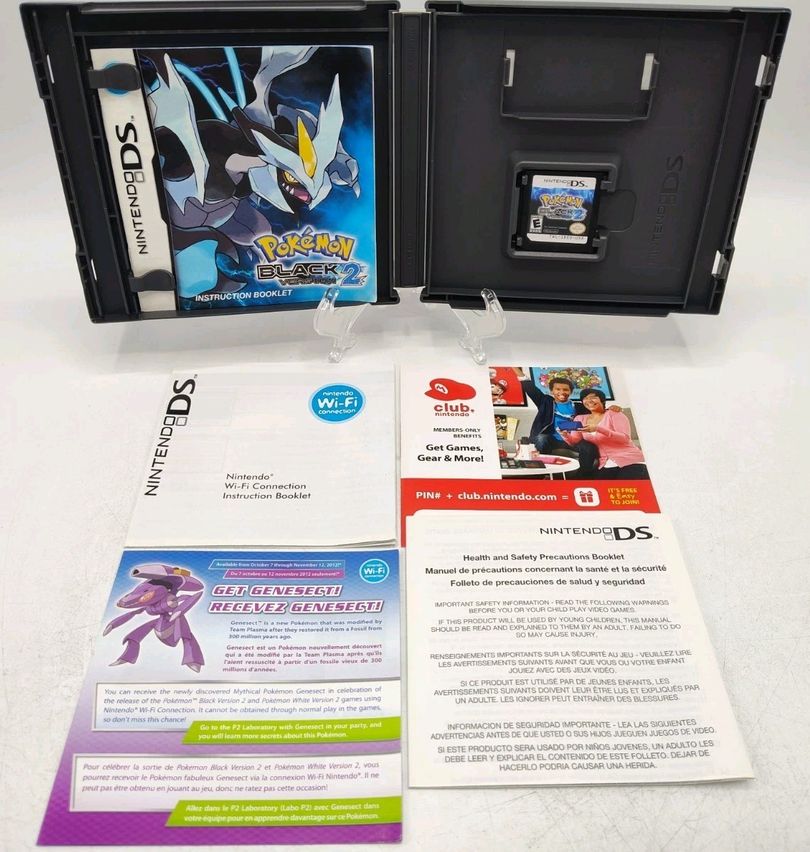 Pokémon: Black Version 2 – (Nintendo DS, 2012) *CIB* Great Condition* Tested!