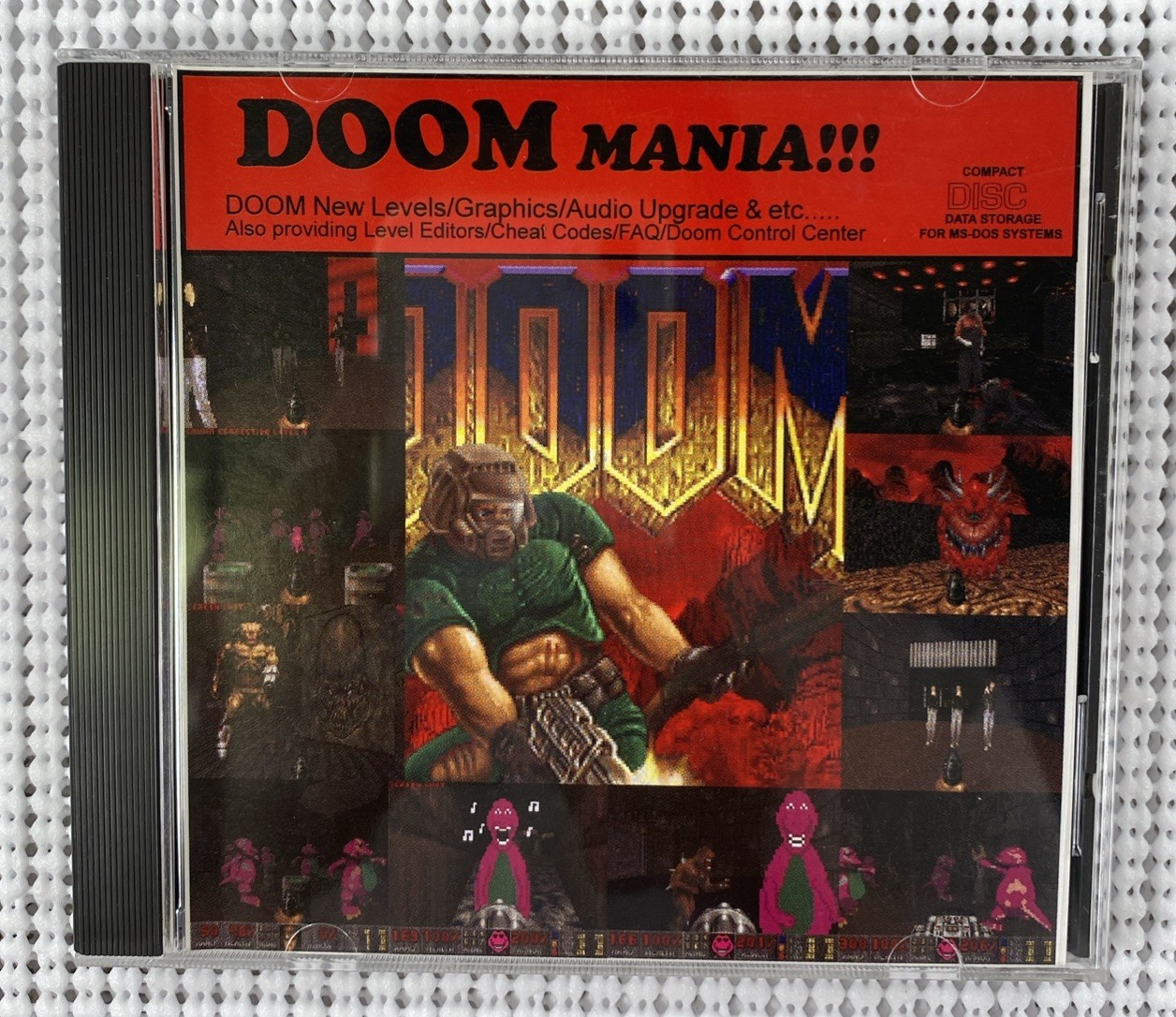 Doom Mania Tech Express Software 1994 PC CD-ROM MS-DOS