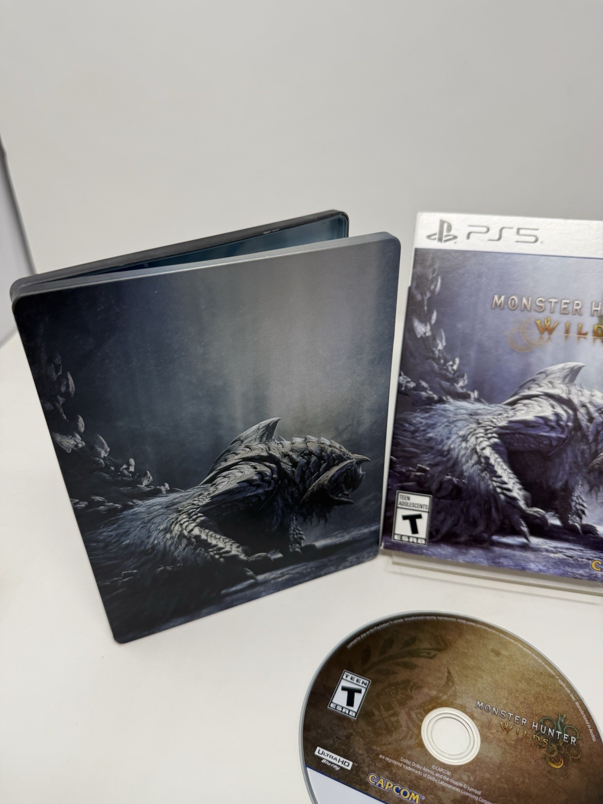 Monster Hunter Wilds: Steel Book Edition – PlayStation 5 CIB Tested Works