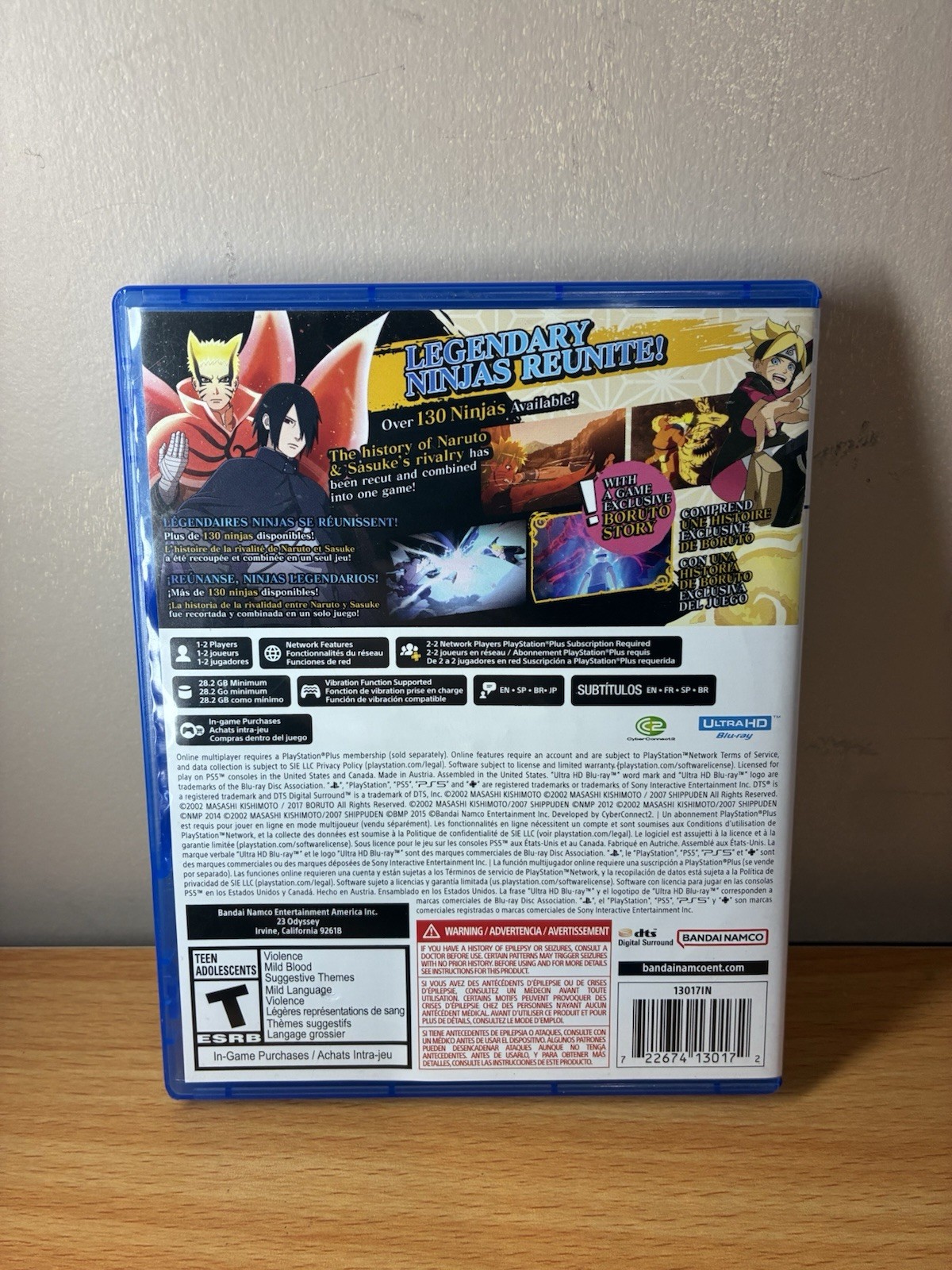 NARUTO X BORUTO Ultimate Ninja Storm Connections Sony PlayStation 5