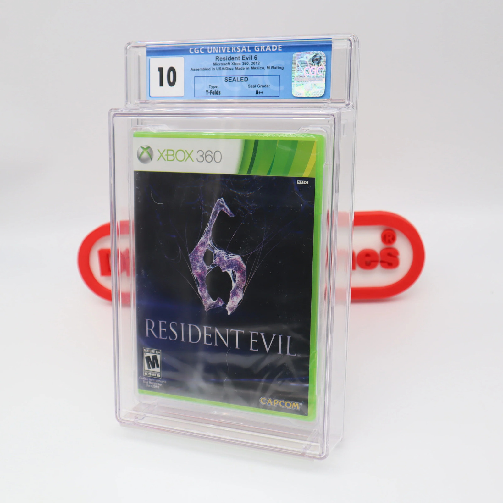 XBox 360 RESIDENT EVIL 6 – PERFECT GRADED CGC 10 A++! NEW & Factory Sealed!