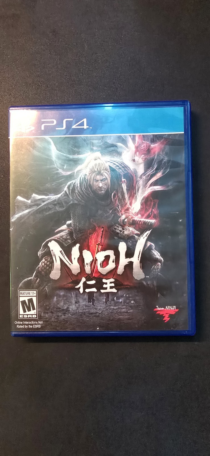 Nioh Sony PlayStation 4 Physical Disc And Case
