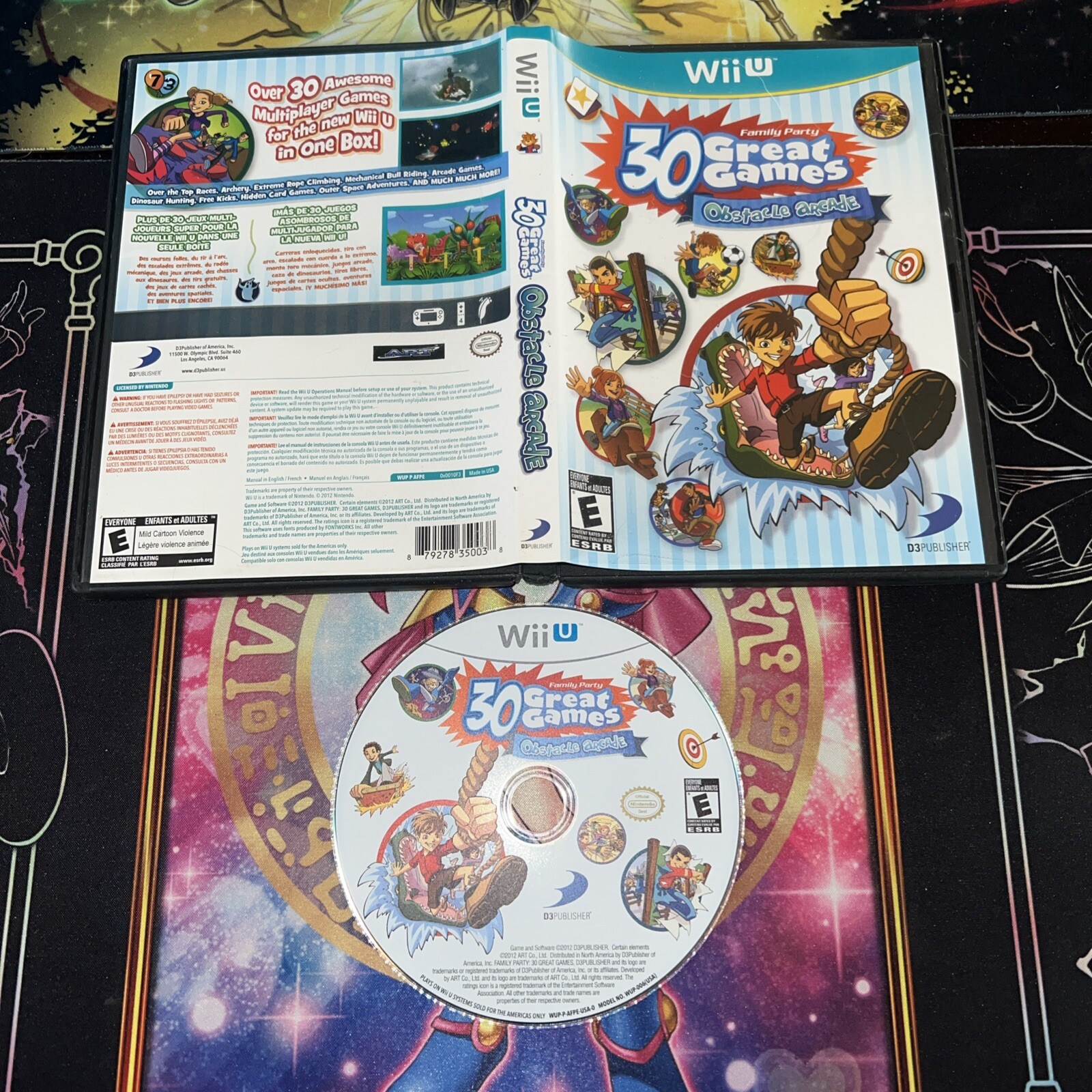 Family Party: 30 Great Games Obstacle Arcade (Nintendo Wii U, 2012)