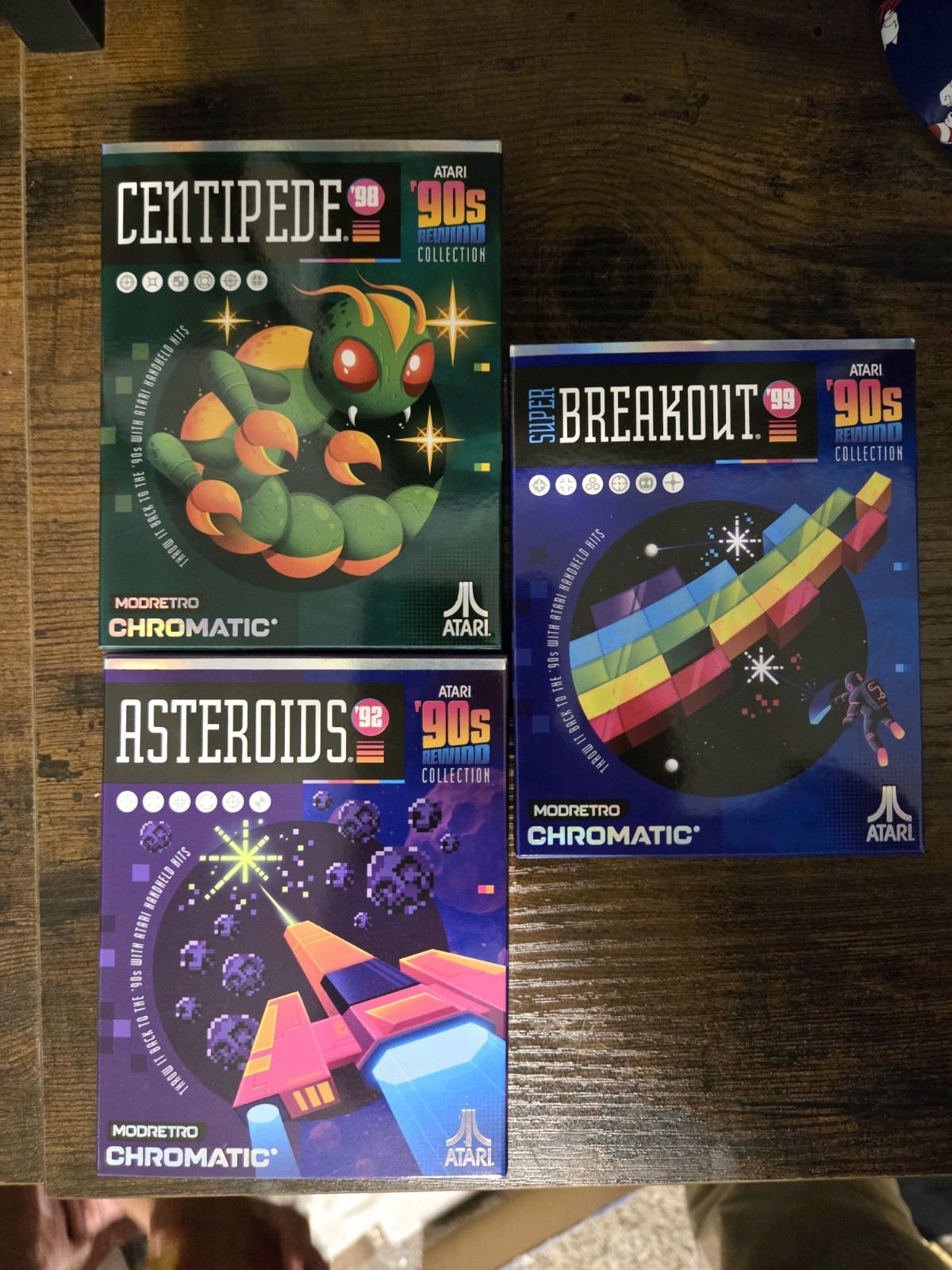 Atari 90s Rewind Collection Modretro Chromatic – Gameboy