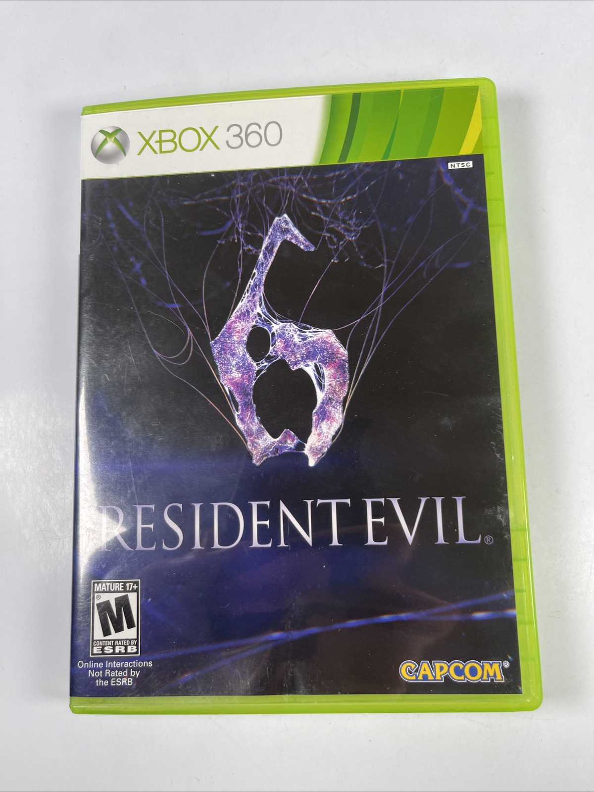Resident Evil 6 Microsoft Xbox 360 2012 authentic complete 2 Disc Set Mint Discs