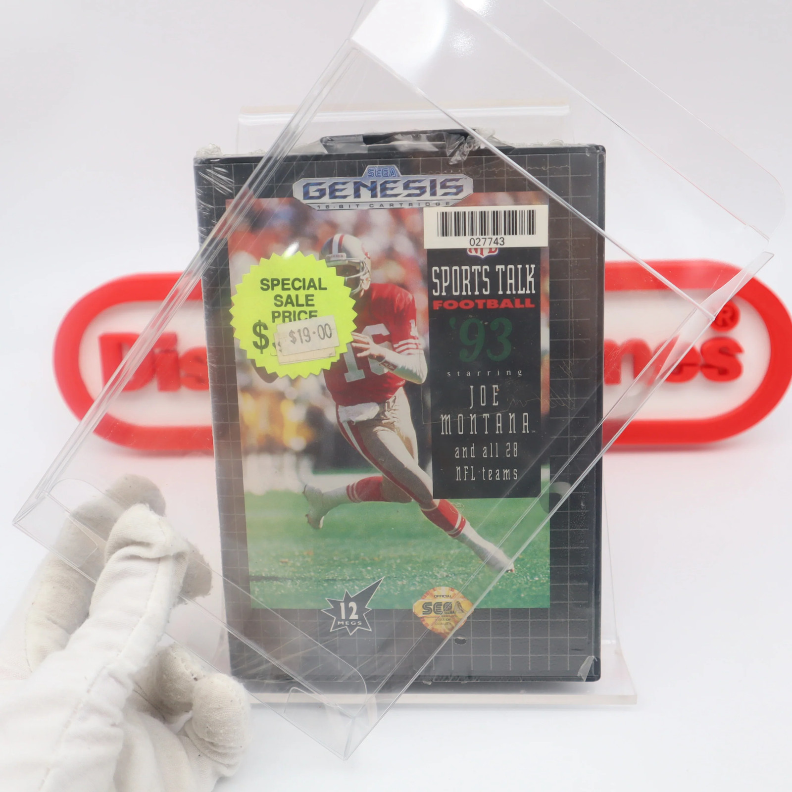 Sega Genesis SPORTS TALK FOOTBALL ’93 1993 STARRING JOE MONTANA – NEW & Sealed!